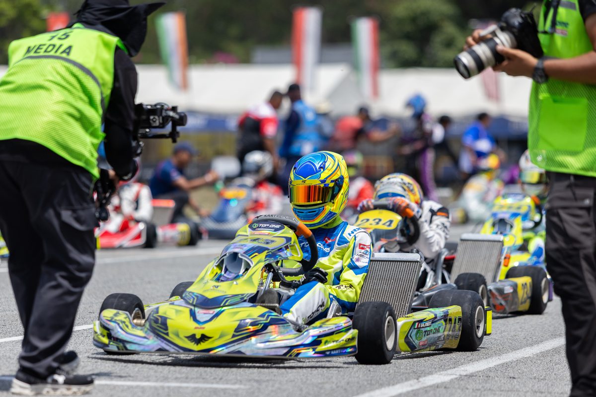 Andrea Galimberti on track – IAME Series Asia 2026 Rd.2 Bira